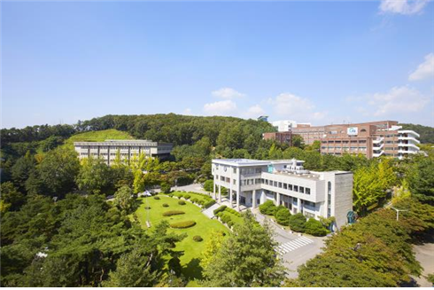 강남대학교 전경.
