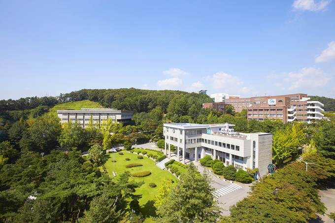 강남대 캠퍼스 전경.