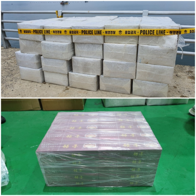 광주세관은 22일 군산해경, 육군군산대대와 합동 검거작전을 펼쳐 중국산 담배 해상밀수범을 검거했다.