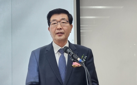 원경희 한국세무사회장이 축사를 하고 있다. 