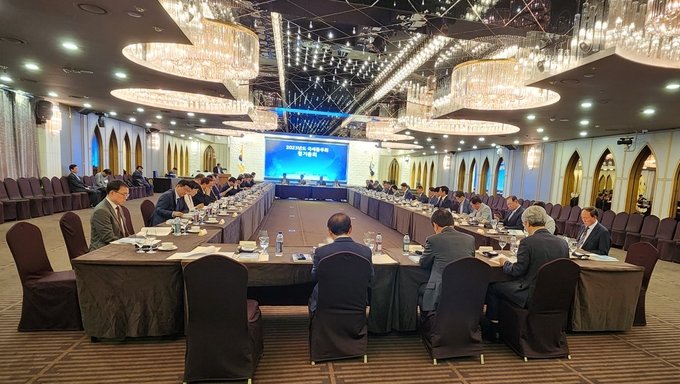 국세동우회는 12일 서울 여의도 국민일보빌딩 12층 루나미엘레 컨벤션홀에서 2023년 정기총회를 개최했다.
