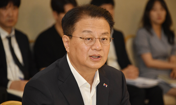 방기선 기획재정부 차관이 16일 서울 종로구 정부서울청사에서 열린 '제26차 비상경제차관회의'를 주재, 모두발언을 하고 있다.(사진=기재부)