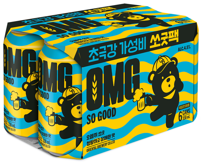 오비맥주의 발포주 브랜드 ‘오엠쥐’가 ‘오엠쥐 쏘굿’을 한정 출시한다.