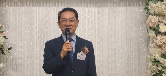 고성호 송파세무서장이 축사를 하고 있다.