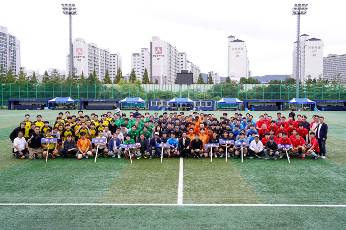 지난 12일 충남 천안축구센터에서 제2회 한국세무사회장배 축구대회가 개최됐다. 