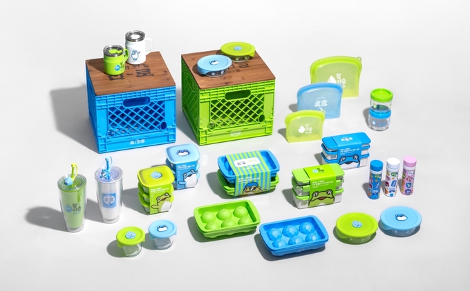 하이트 참이슬 진로와 락앤락 협업제품