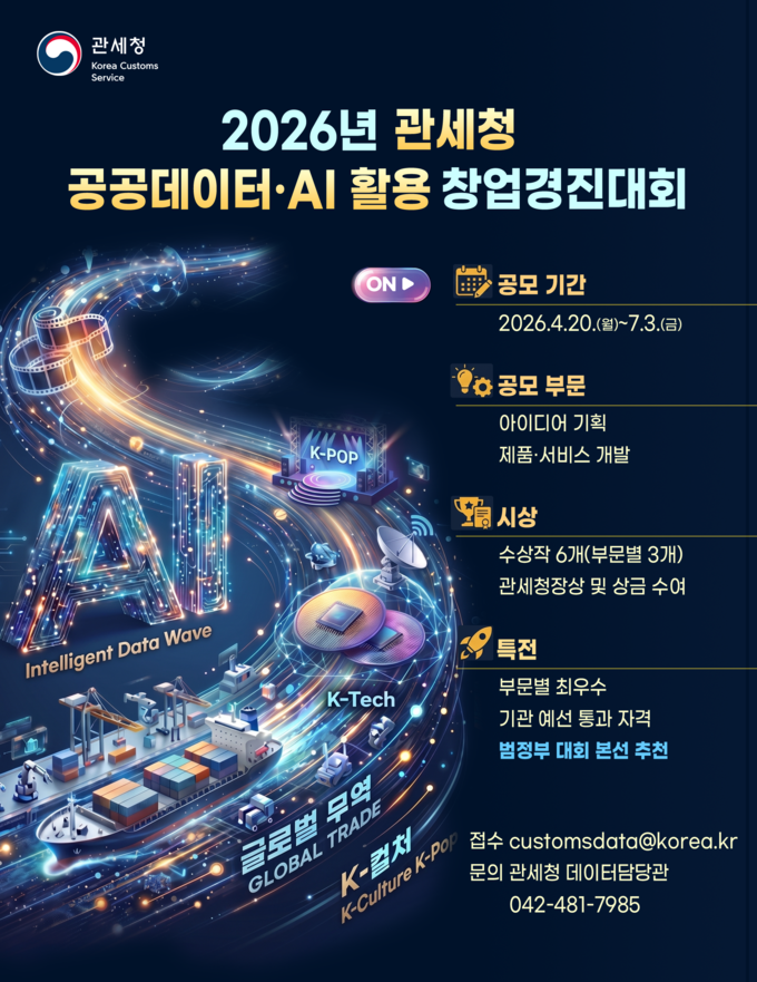 관세무역데이터와 AI가 만나면 창업 아이템 무궁무진